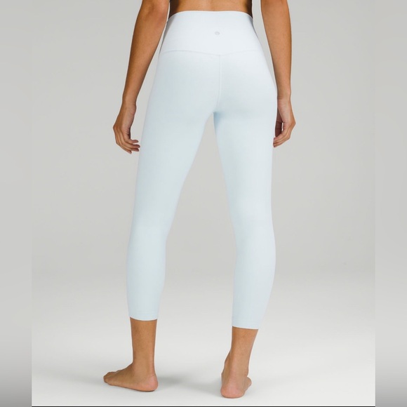 lululemon athletica Pants - Lululemon Align double lined powder blue 25 inch size 8